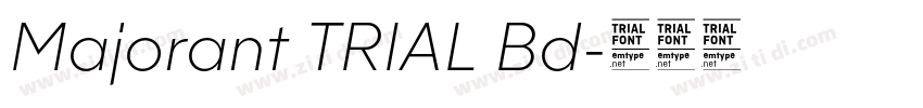 Majorant TRIAL Bd字体转换